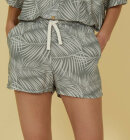 Lightning Bolt - Women's Tropical Print Shorts - Dame - Light Brindle
