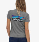 Patagonia - Women's P-6 Logo Responsibiliti T-shirt - Dame - White