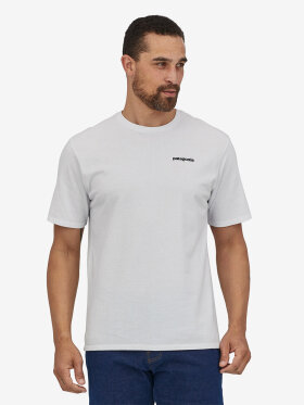 Patagonia - Men's P-6 Logo Responsibili T-shirt - Herre - White