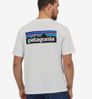 Patagonia - Men's P-6 Logo Responsibili T-shirt - Herre - White