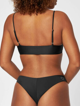 Copenhagen Cartel - Sanur Bandeau Justerbar Bikini Top - Dame - Nero (sort)