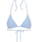 Copenhagen Cartel - Uluwatu Trekants Bikini Top - Dame - Clear (lyseblå)