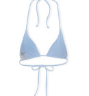 Copenhagen Cartel - Uluwatu Trekants Bikini Top - Dame - Clear (lyseblå)