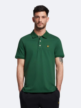 Lyle & Scott - Men's Plain Polo Shirt - Herre - English Green