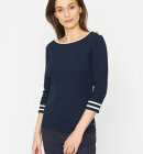 Sea Ranch - Women's Charlotte Bluse - Dame - Navy