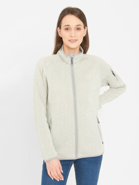 Sea Ranch - Women's Eleana Fleece Trøje - Dame - Mirage Grey Melange