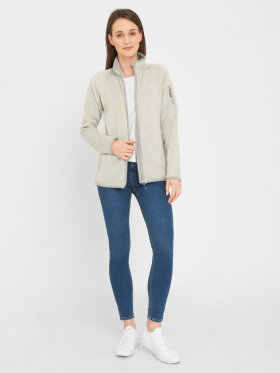 Sea Ranch - Women's Eleana Fleece Trøje - Dame - Mirage Grey Melange