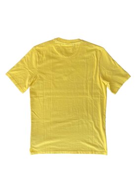 Scotch & Soda - Men's Regular Fit Garment Dyed T-shirt - Herre - Sunshine