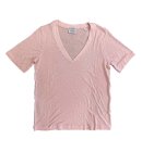 Scotch & Soda - Women's Soft V-neck T-shirt - Dame - Rosa