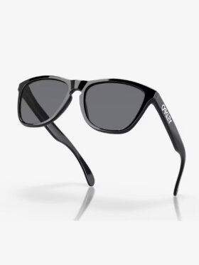 Oakley - Frogskins Solbriller - Polished Black Frame/Grey Lenses