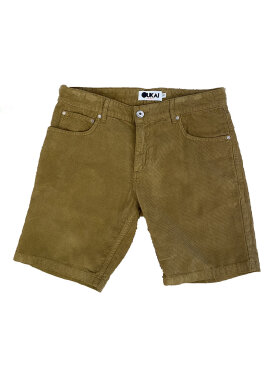 Oukai - Cord Fløjls Shorts | Herrer | Khaki