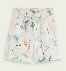 Scotch & Soda - Women's High Rise Mini-length Shorts - Dame - Wilder White