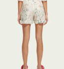 Scotch & Soda - Women's High Rise Mini-length Shorts - Dame - Wilder White