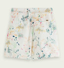 Scotch & Soda - Women's High Rise Mini-length Shorts - Dame - Wilder White