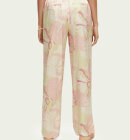 Scotch & Soda - Women's Gia Mid-rise Wide-leg Printed Bukser - Dame - Vondenfield Blossom