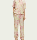 Scotch & Soda - Women's Printed Camp Skjorte - Dame - Vondelfield Blossom