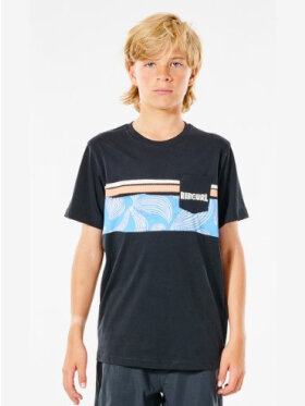 Rip Curl - Boys Blocker T-shirt - Drenge - Black