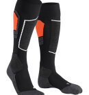 Falke - SK4 Advanced Merinould Skisokker - Herre - Black