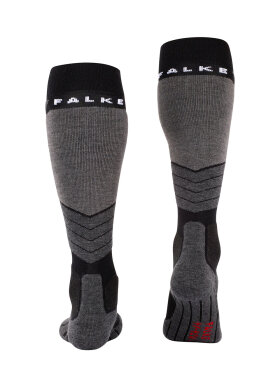 Falke - SK2 Intermediate Merinould Skisokker - Dame - Black