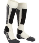 Falke - SK2 Intermediate Merinould Skisokker - Dame - Off White