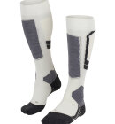 Falke - SK4 Advanced Merinould Skisokker - Dame - Off White