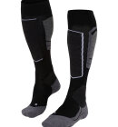 Falke - SK4 Advanced Merinould Skisokker - Dame - Black