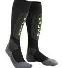 Falke - SK5 Expert Silke Skisokker - Herre - Black