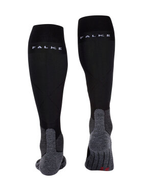 Falke - SK5 Expert Silke Skisokker - Dame - Black