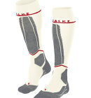 Falke - SK4 Advanced Compression Merinould Skisokker - Dame - Off White