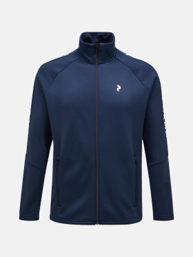 Peak Performance - Men's Rider Full Zip Midlayer - Herre - Blue Shadow