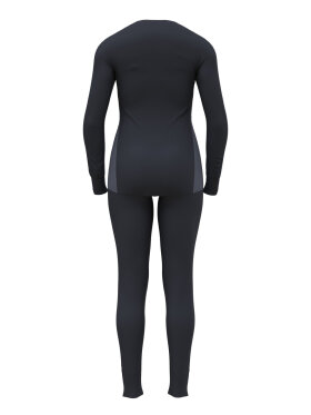 Odlo - Women's Active Warm Eco Skiundertøjssæt - Dame - India Ink/Folkstone Gray