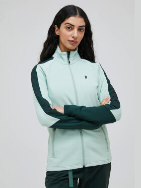 Peak Performance - Women's Rider Midlayer - Dame - Delta Green Smoke Pine