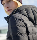 UBR - Women's Ion Parka Dunjakke - Dame - Black Storm