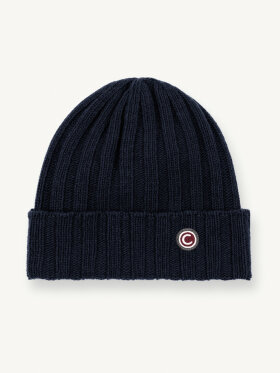 Colmar - Uld og Cashmere Strikhue - Navy Blue