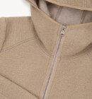 Colmar - Women's Wool Blend Hooded Sweater - Dame - Camel (lysebrun)