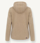 Colmar - Women's Wool Blend Hooded Sweater - Dame - Camel (lysebrun)