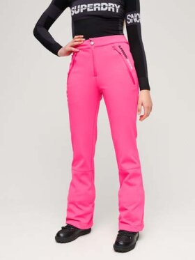 Superdry - Women's Softshell Slim Skibukser - Dame - Hyper Magenta Pink