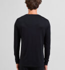 Odlo - Men's Natural Merinould 200g/m2 Crew Neck Skiundertrøje - Herre - Black