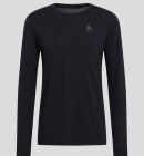 Odlo - Men's Natural Merinould 200g/m2 Crew Neck Skiundertrøje - Herre - Black