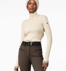 Goldbergh - Women's Mira Long Sleeve Striksweater - Dame - Flame (rød)