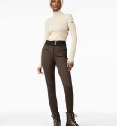 Goldbergh - Women's Mira Long Sleeve Striksweater - Dame - Flame (rød)