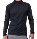 Kjus - Men's Feel Half Zip Midlayer - Herre - Black/Dark Dusk