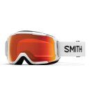 Smith - Grom Junior Skibriller - Børn - White/ChromaPop Everyday Red Mirror