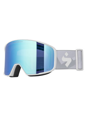 Sweet Protection - Boondock RIG® Reflect Skibriller - Satin White/Bronco/Aquamarine