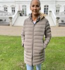 UBR - Women's Ion Parka Dunjakke - Dame - Dark Sand