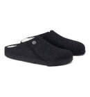 Birkenstock - Zermatt Lammeskind Sutsko - Unisex - Anthracite - Smal