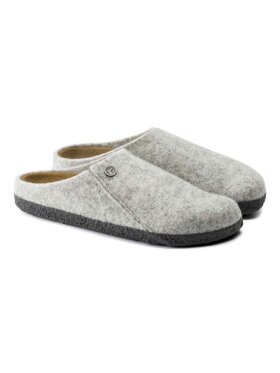 Birkenstock - Zermatt Uld Sutsko - Unisex - Light Grey - Normal