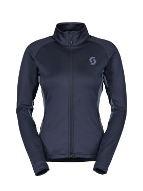 Scott - Women's Defined Tech Midlayer - Dame - Dark Blue/Metal Blue