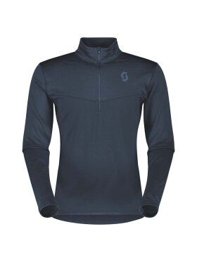 Scott - Men's Defined Light Pullover Midlayer - Herre - Dark Blue