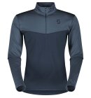 Scott - Men's Defined Light Pullover Midlayer - Herre - Metal Blue/Dark Blue